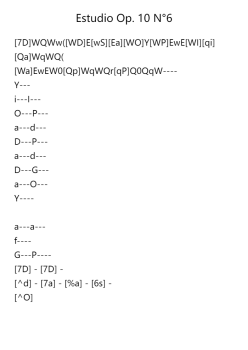 Étude Op. 10 No. 6 in E-flat Minor