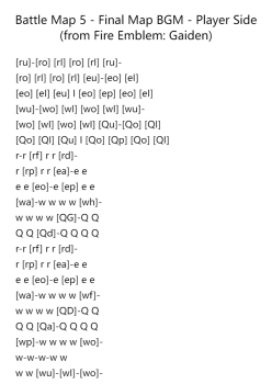 Battle Map 5 - Final Map BGM - Player Side (from Fire Emblem: Gaiden)