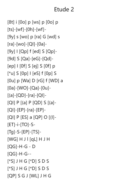 Etude 2