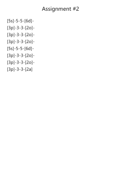 Assignment #2