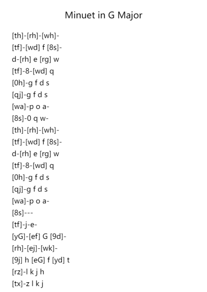 Minuet in G Major, BWV Anh. 114