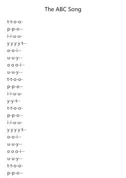 The ABC Song