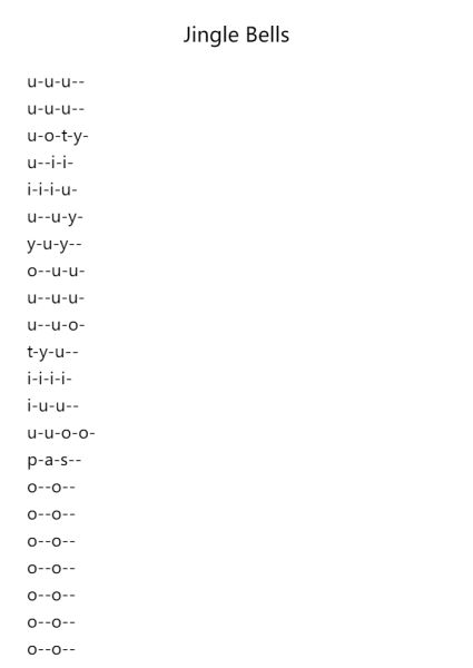 Jingle Bells