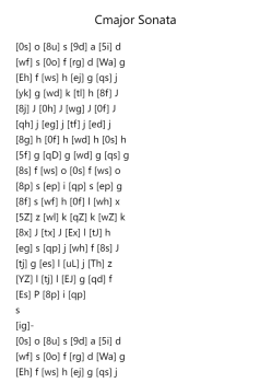 C Major Sonata