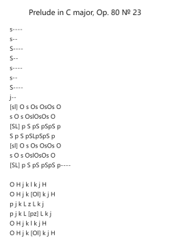 Prelude in C Major, Op. 80 No. 23