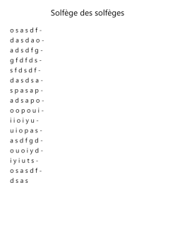 Solfège des solfèges, Solfege 1a, HL 39