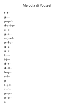Melodia di Youssef