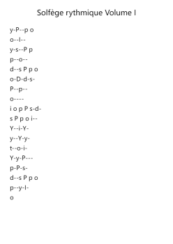 Solfège rythmique Volume I, page 44