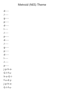 Metroid (NES) Theme