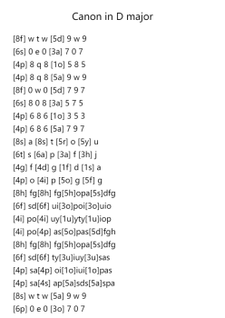 Canon in D Major, P.37