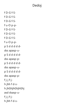 Dedoj