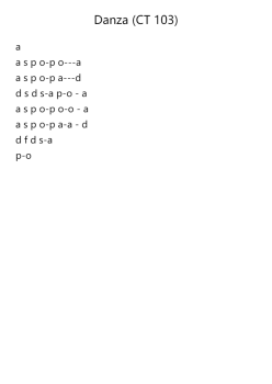 Danza (CT 103)