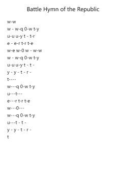Battle Hymn of the Republic