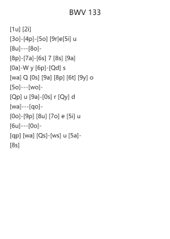 BWV 133