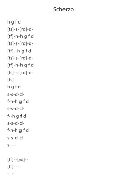 Scherzo
