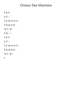Choeur Des Mariniers