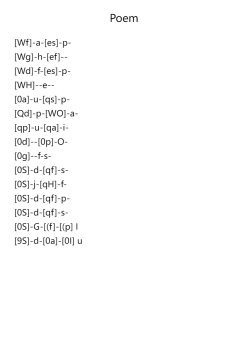 Poem