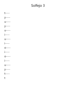 Solfejo 3