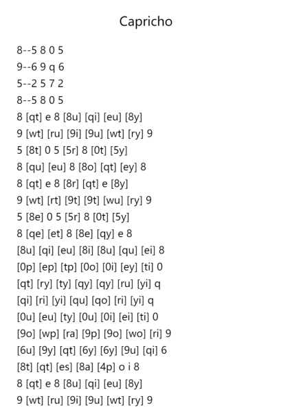 24 Caprices