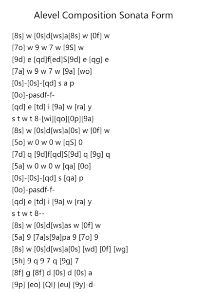 Sonata Form