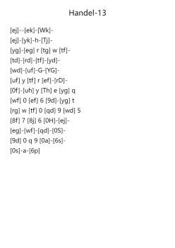 Suite No. 13 in D Minor