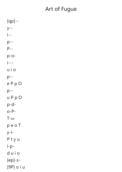 The Art of Fugue, BWV 1080: Contrapunctus IV