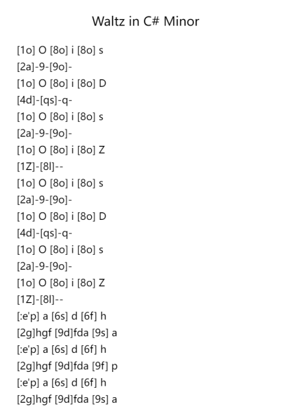 Waltz in C-Sharp Minor, Op. 64, No. 2