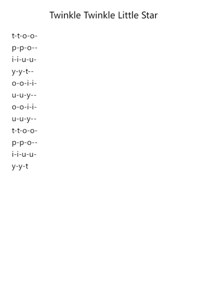 Twelve Variations on "Ah vous dirai-je, Maman", K. 265/300e