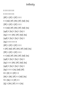 Infinity