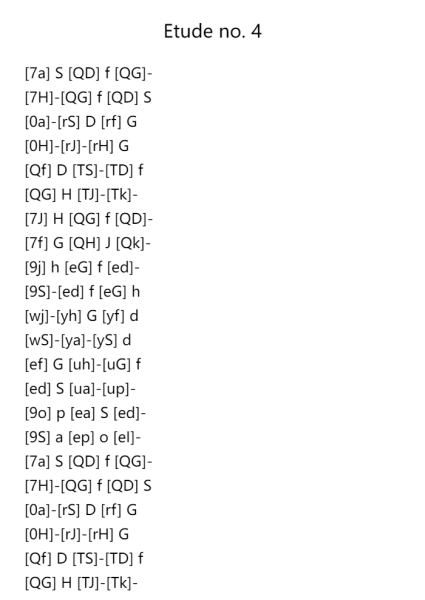 Etude no. 4
