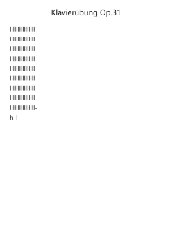 Klavierübung Op.31