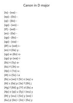 Canon in D Major, BWV 1086 "Leia's Theme"