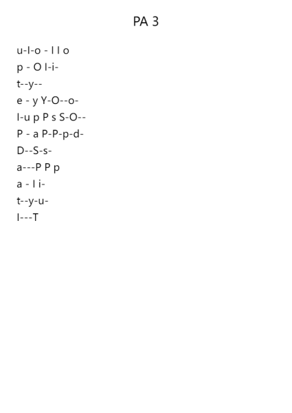 PA 3