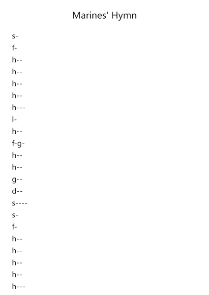 Marines' Hymn