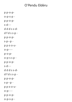 O'Pendu Eldéru