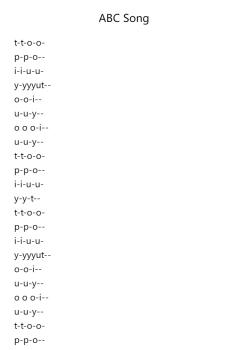 ABC Song
