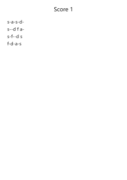Score 1
