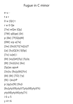 Fugue in C Minor