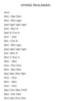 Hymne Pahlawan