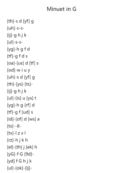 Minuet in G Major, BWV Anh. 114