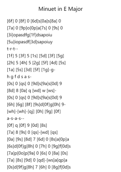 Minuet in E Major