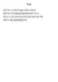 Test