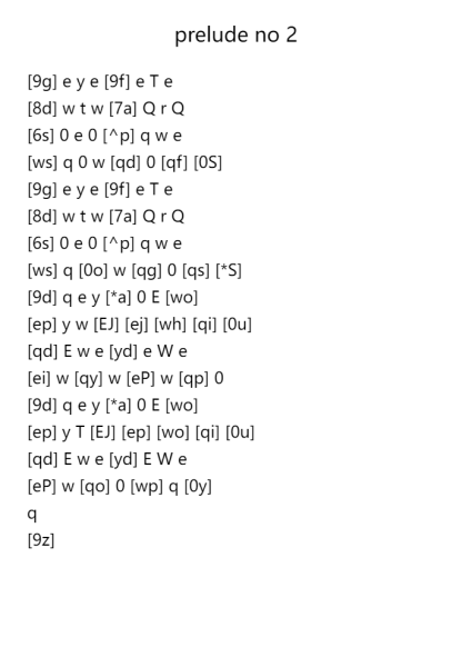 Prelude No. 2