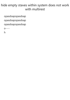 hide empty staves within system does not work with multirest