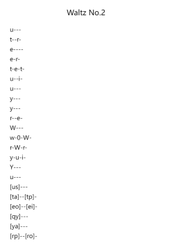 Waltz No. 2