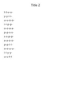 Title 2