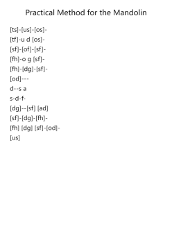 Practical Method for the Mandolin - Exercise 22
