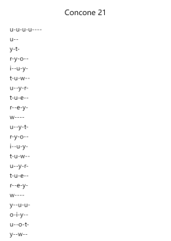 Concone Op. 17, No. 21