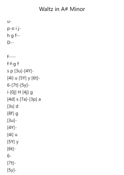 Waltz in A-Flat Minor