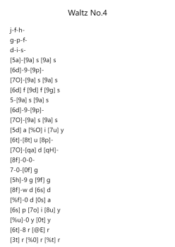Waltz No.4